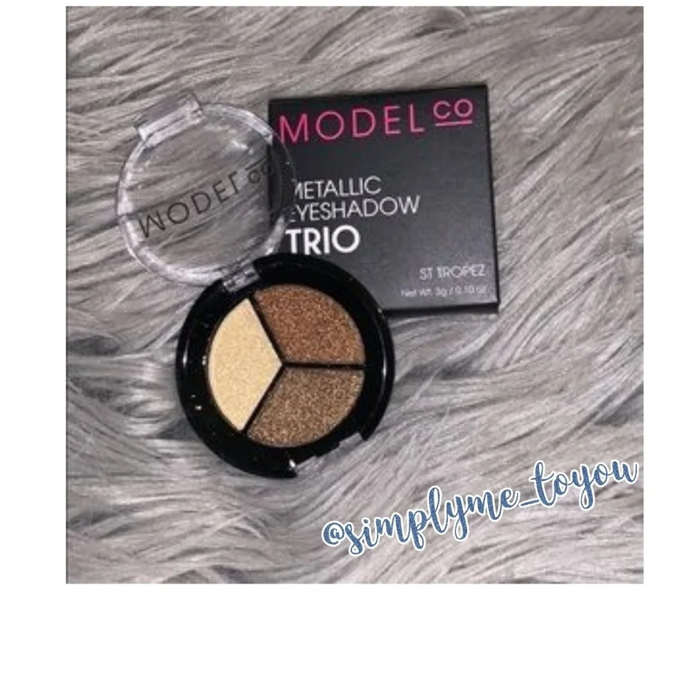 NIB! Model Co Trio Metallic Eyeshadow